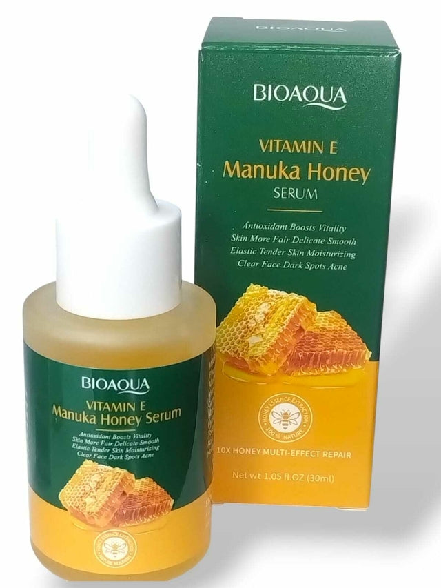 Sérum Facial con Vitamina E y Miel de Manuka