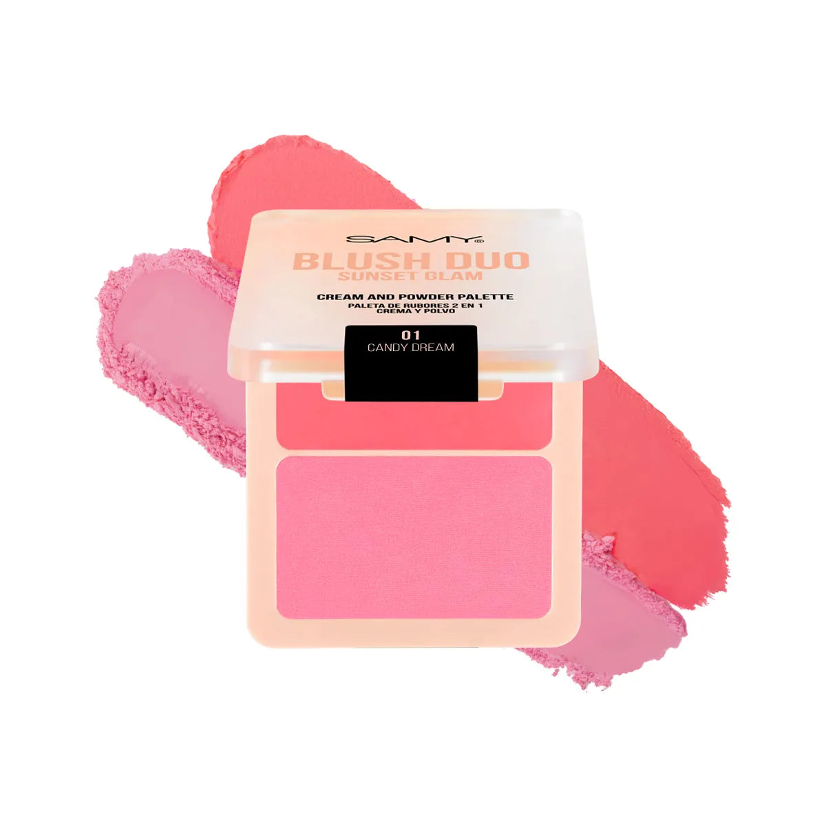 Rubor 2 en 1 Sunset Glam Samy - 01