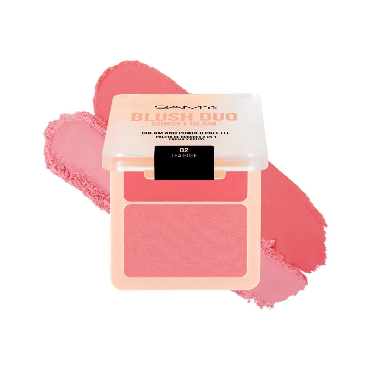 Rubor 2 en 1 Sunset Glam Samy - 02
