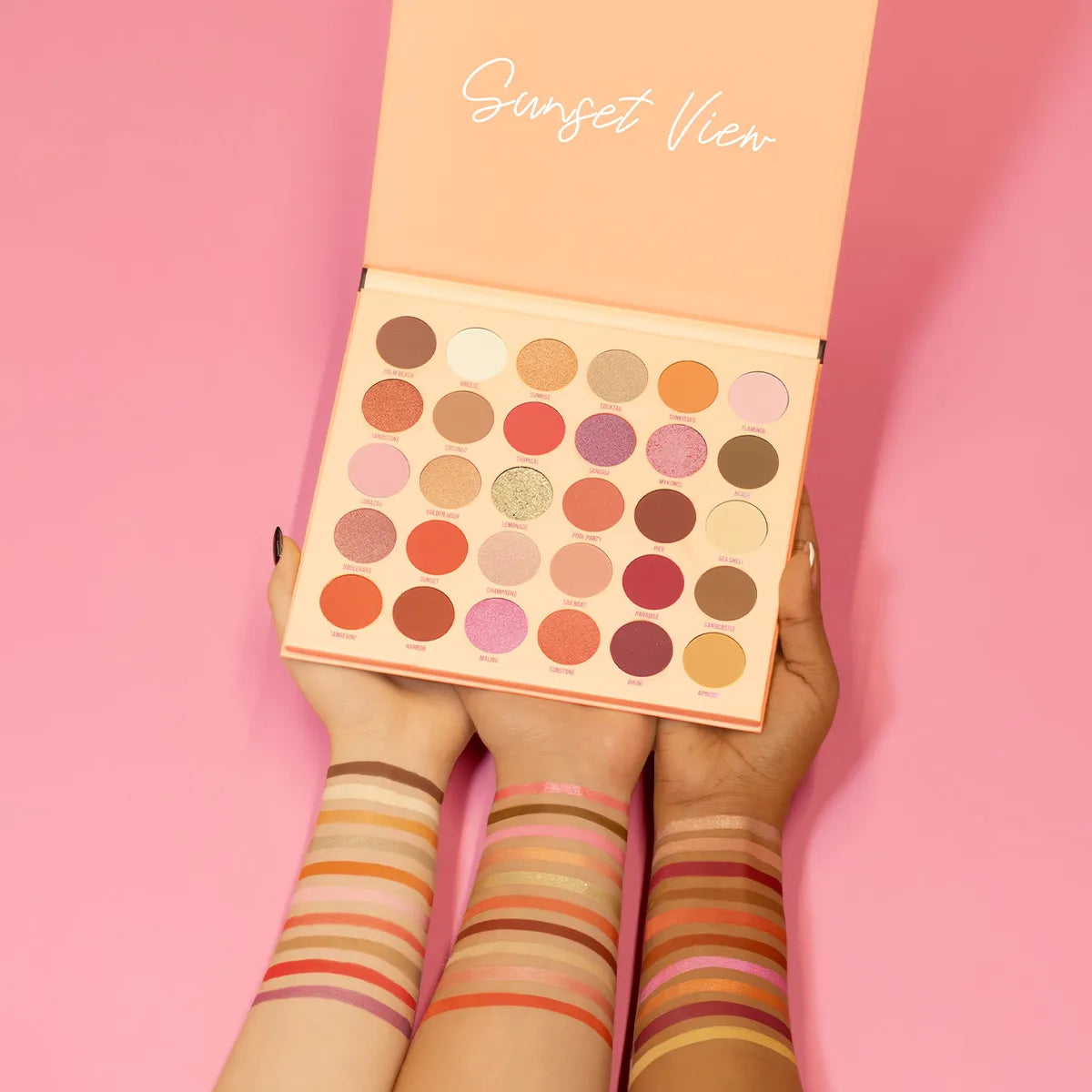 Paleta X30 Sombras Sunset Glam Samy - Tendecia