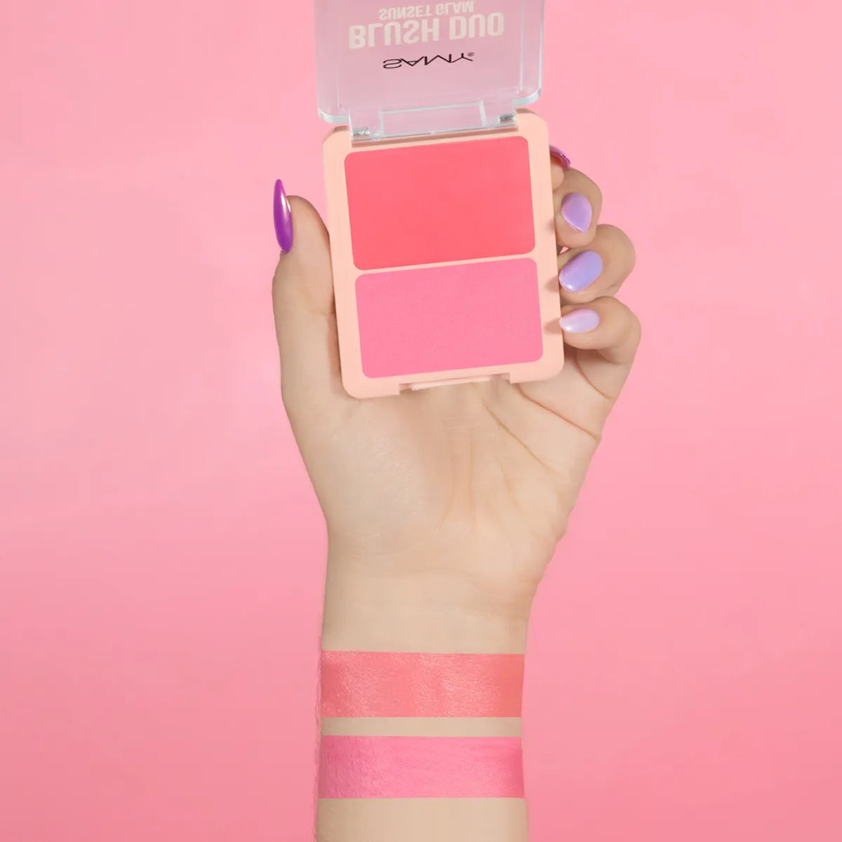 Rubor 2 en 1 Sunset Glam Samy - 01