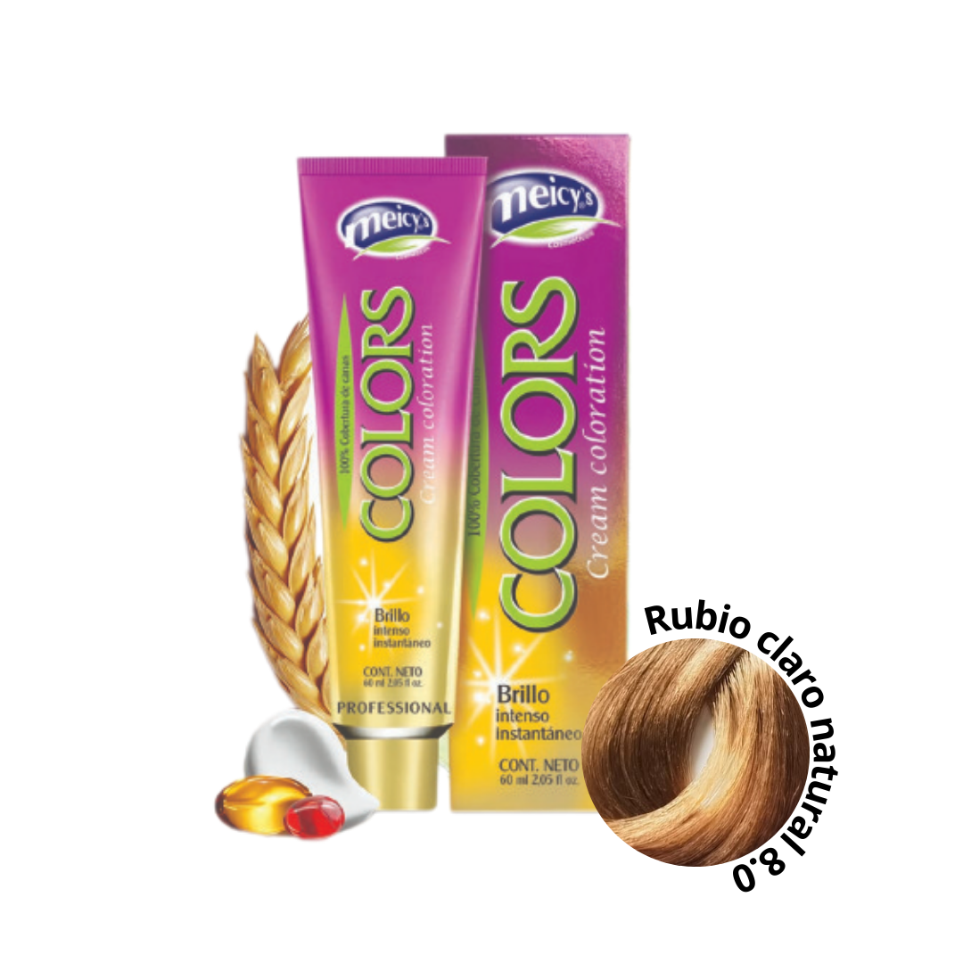 Colors Rubio Claro Natural 8.0