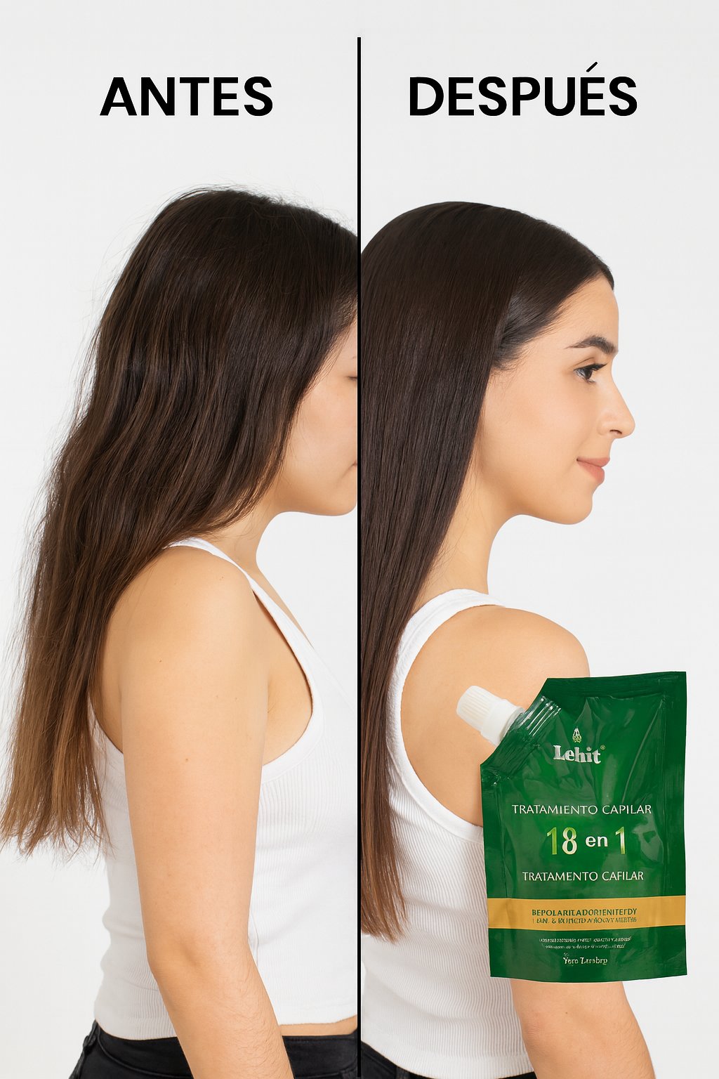 Tratamiento Capilar 18 En 1 Doypack Lehit X90gr