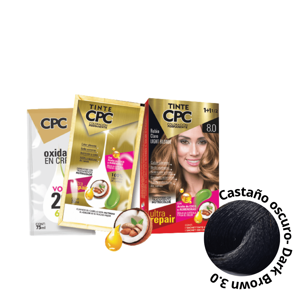 Tinte Cpc Castaño Oscuro 3.0 Meicys