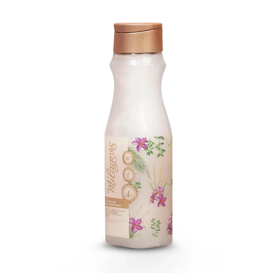 Shampoo Milagros Arroz y Acido Hialuronico X450ML