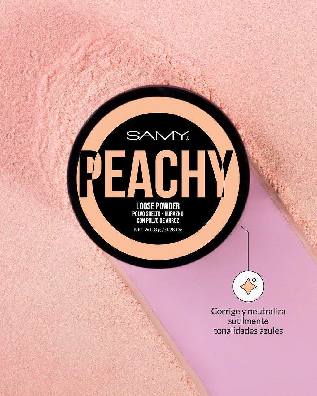 Polvo Suelto Durazno - Peachy Samy