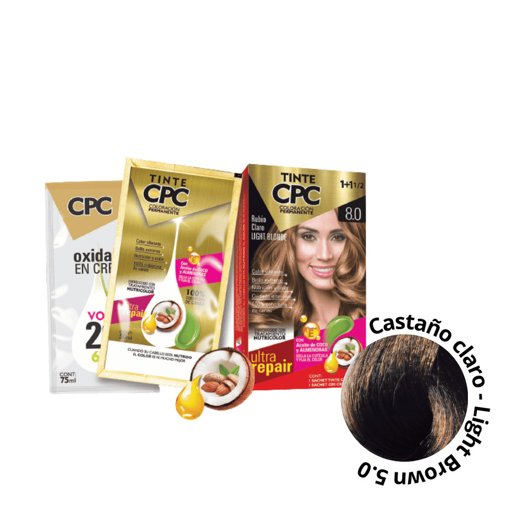 Tinte Cpc Castaño Claro 5.0 Meicys