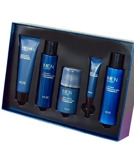 Kit Skincare Masculino Hidratación & Control de Brillo – VEZE (x5)
