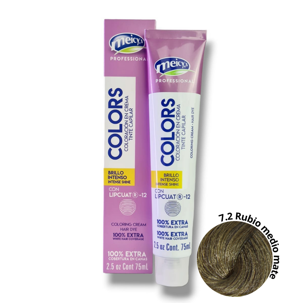 Tinte 7.2 Rubio Medio Mate X75Ml