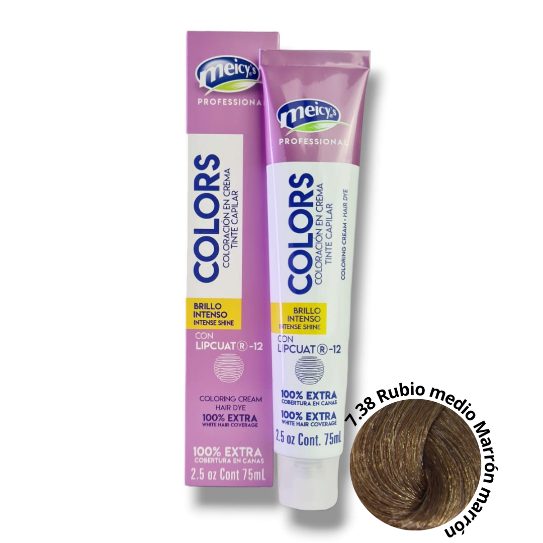 Tinte 7.38 Rubio Medio Marrón