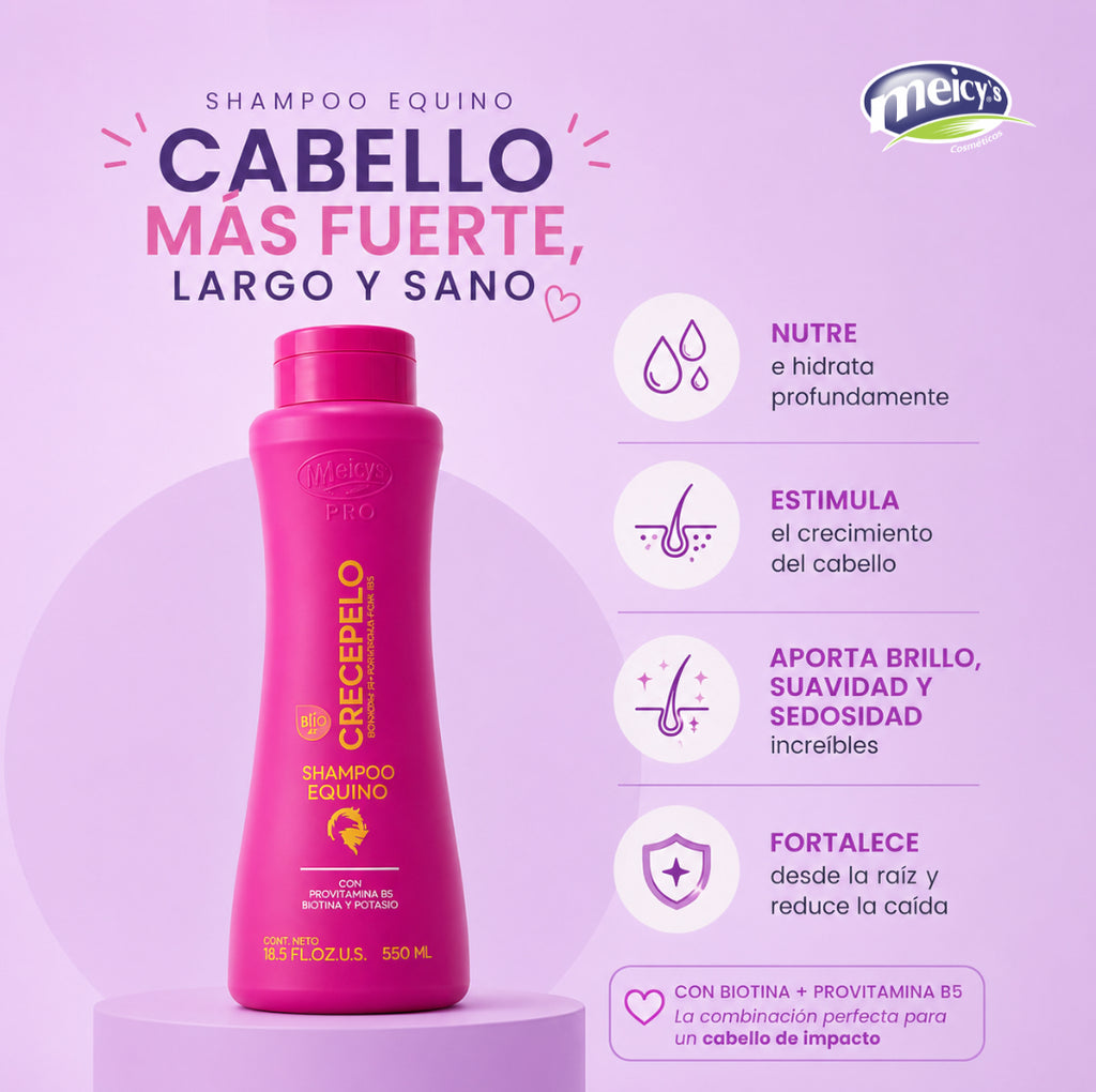 Shampoo Crece Pelo Equino Meicys