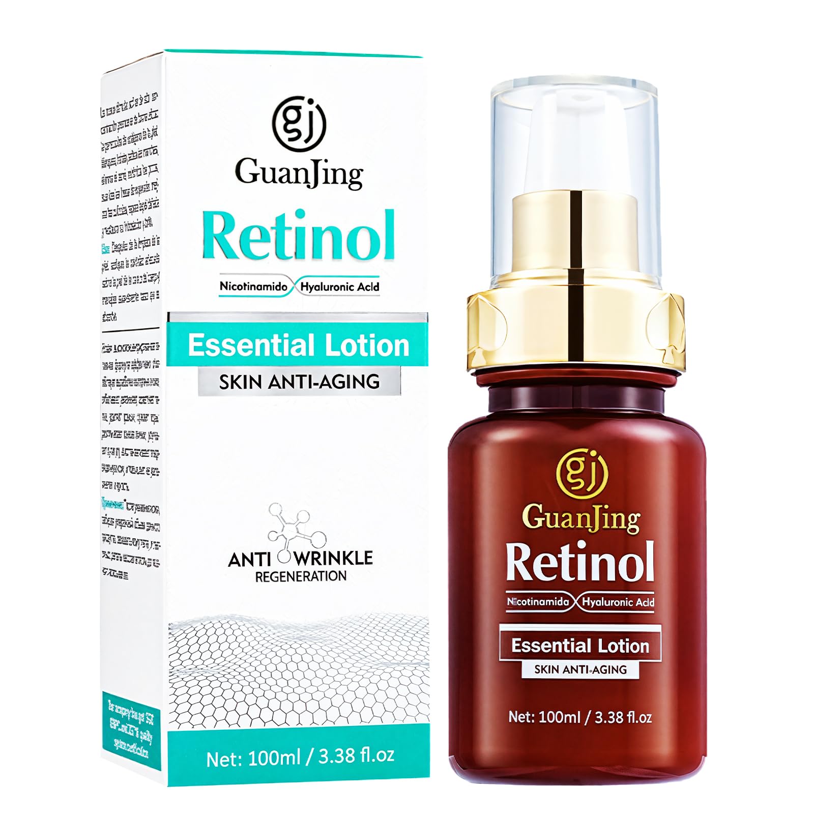 Kit De Skincare Aclarante Con Retinol Guanjing