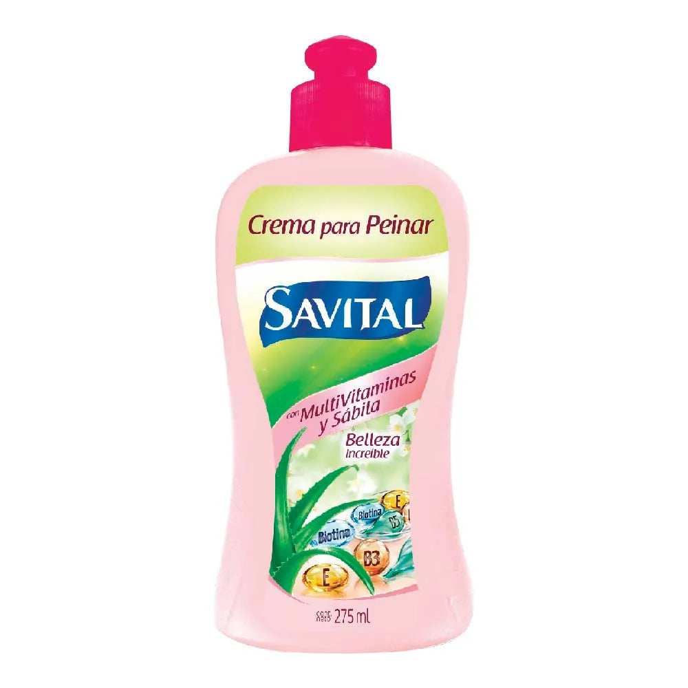 Crema de Peinar Savital Multivitaminas X275 Ml