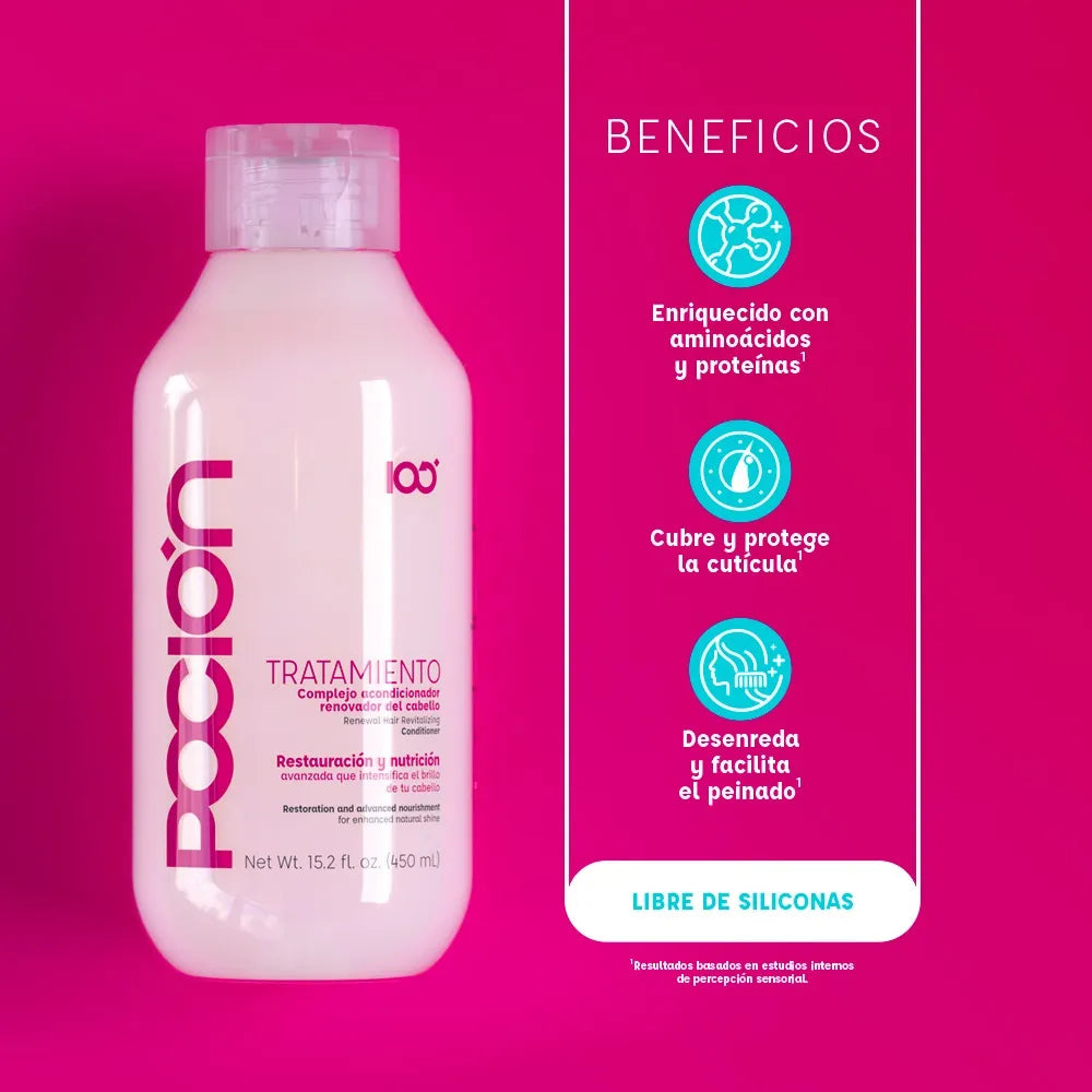 Pocion Tratamiento Restauracion y Nutricion X450ML