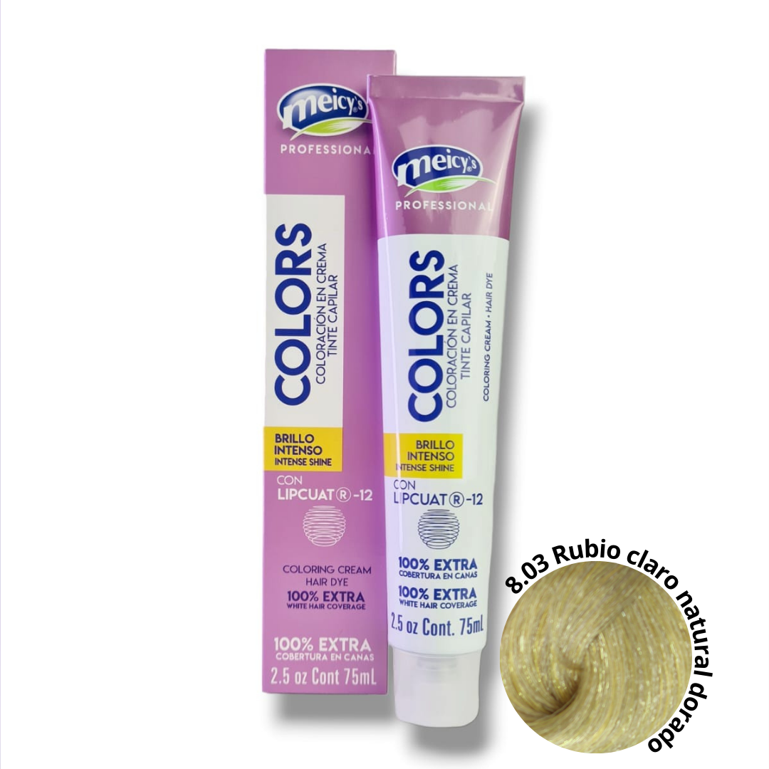Tinte 8.03 Rubio Claro Natural Dorado