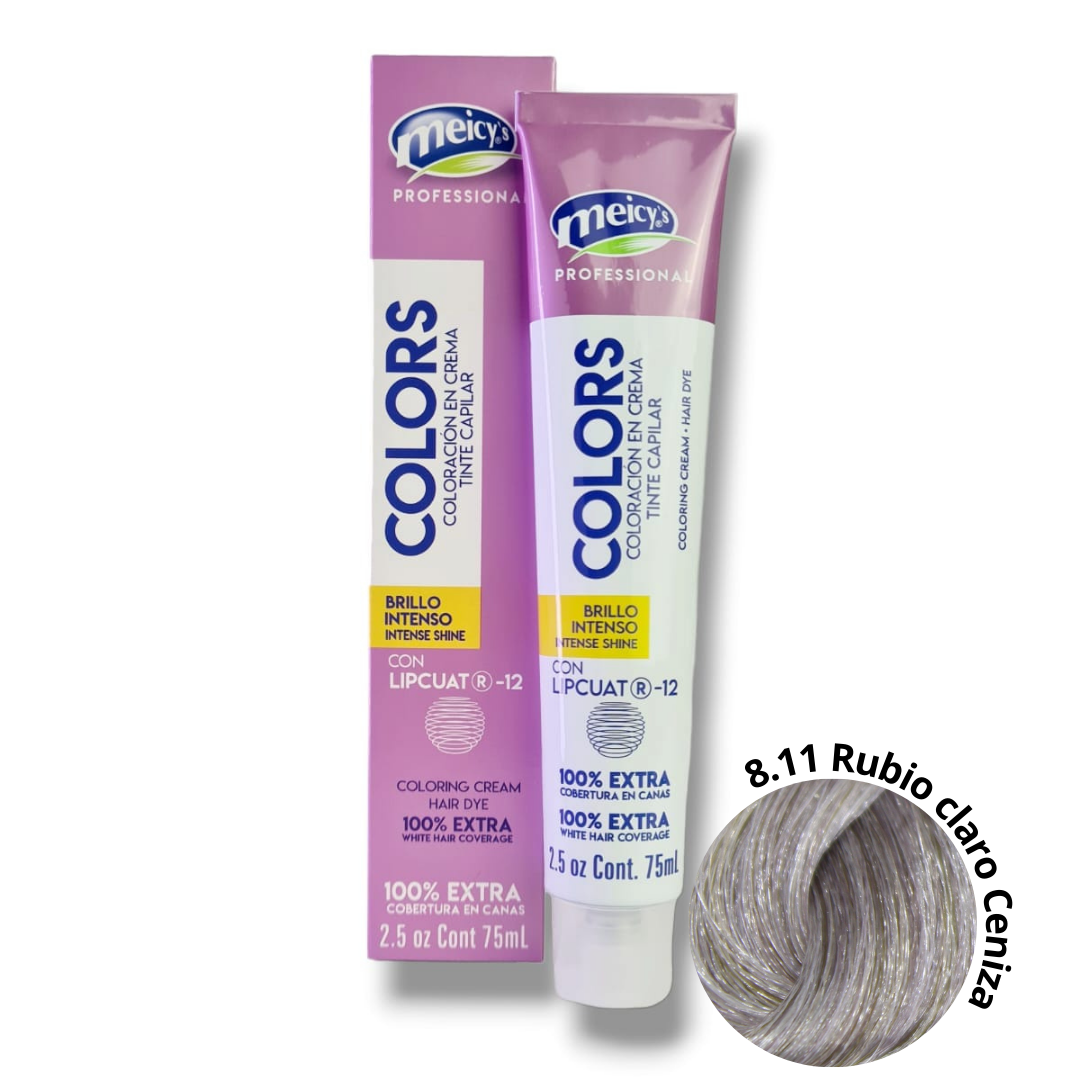 Tinte 8.11 Rubio Claro Ceniza Profundo X75 Ml