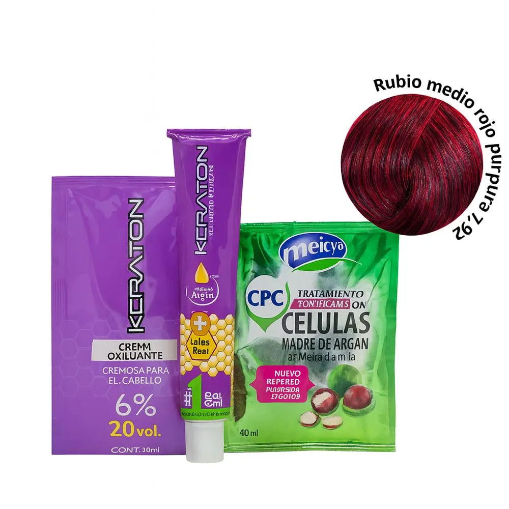 Keraton Rubio Medio Rojo Purpura 7.62