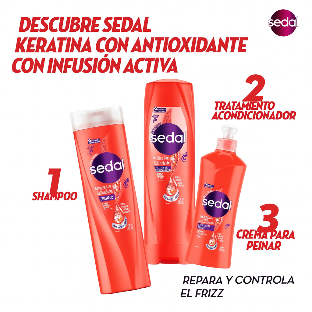 Super Kit Sedal con Antioxidante Combo X3