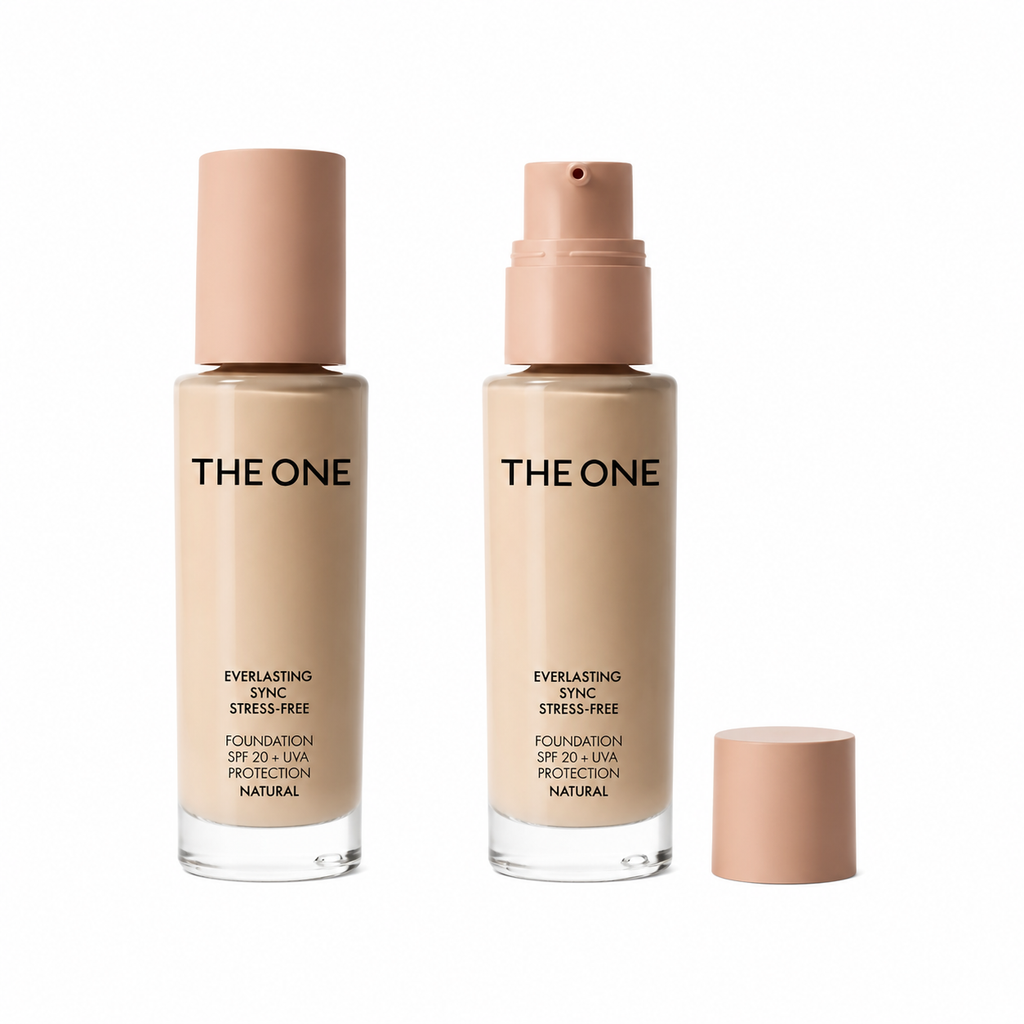 Porcelain - Base de Maquillaje Stress Free Everlasting Sync FPS 20 + Protección UVA Natural THE ONE
