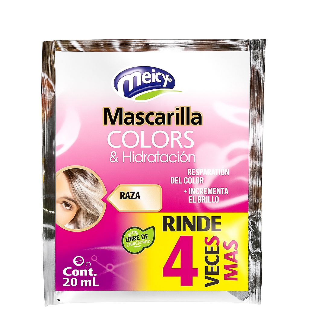 Gris Plata - Meicy’s Mascarilla Colors & Hidratación