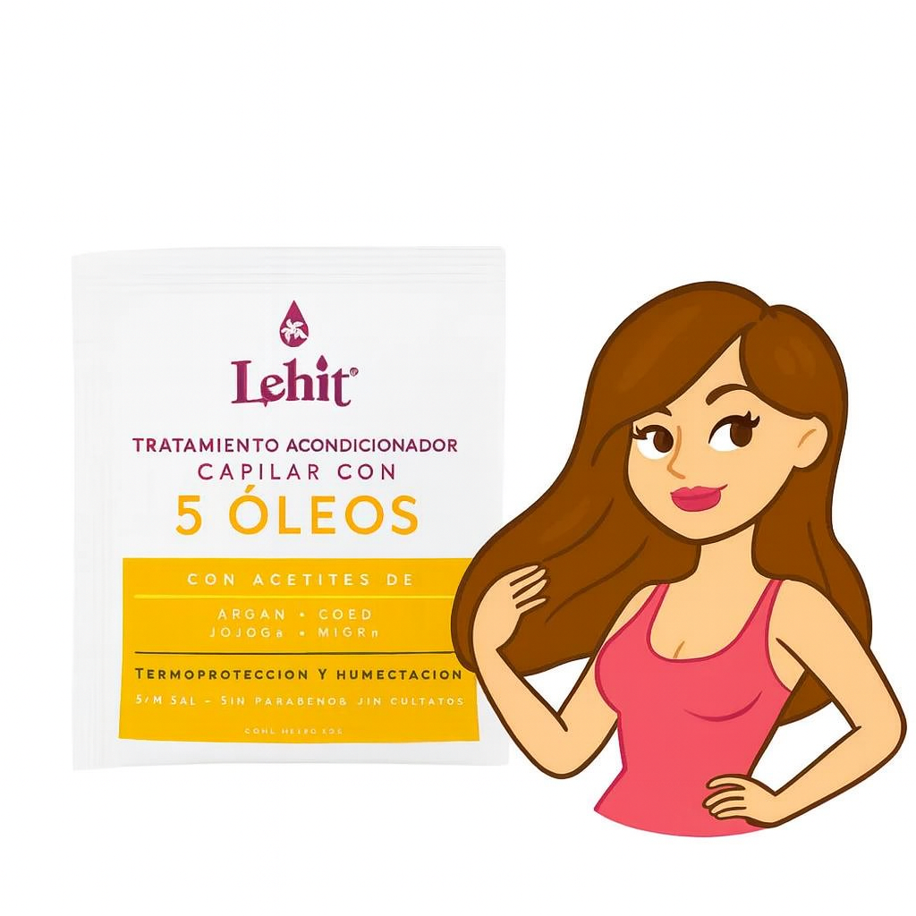 Tratamiento Capilar 5 Oleos Lehit