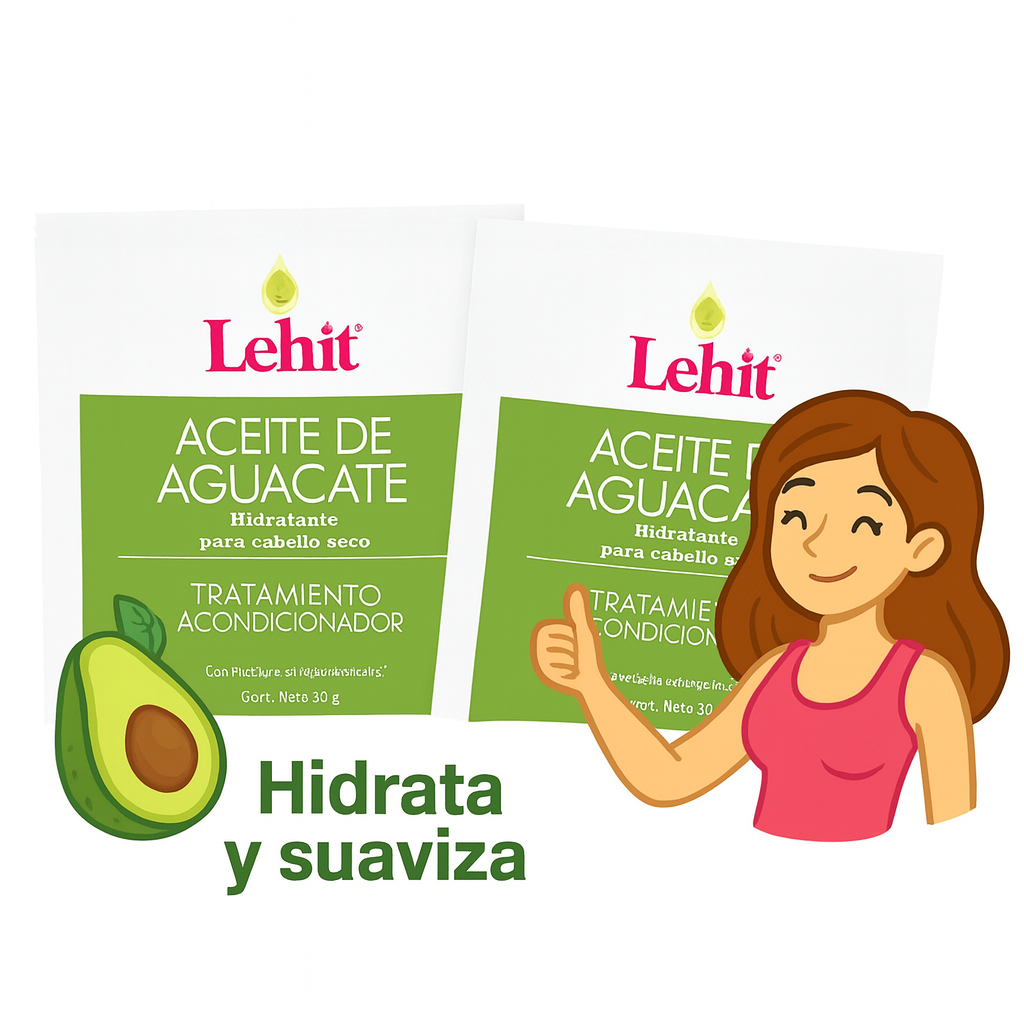 Tratamiento Lehit Aceite De Aguacate X30Gr