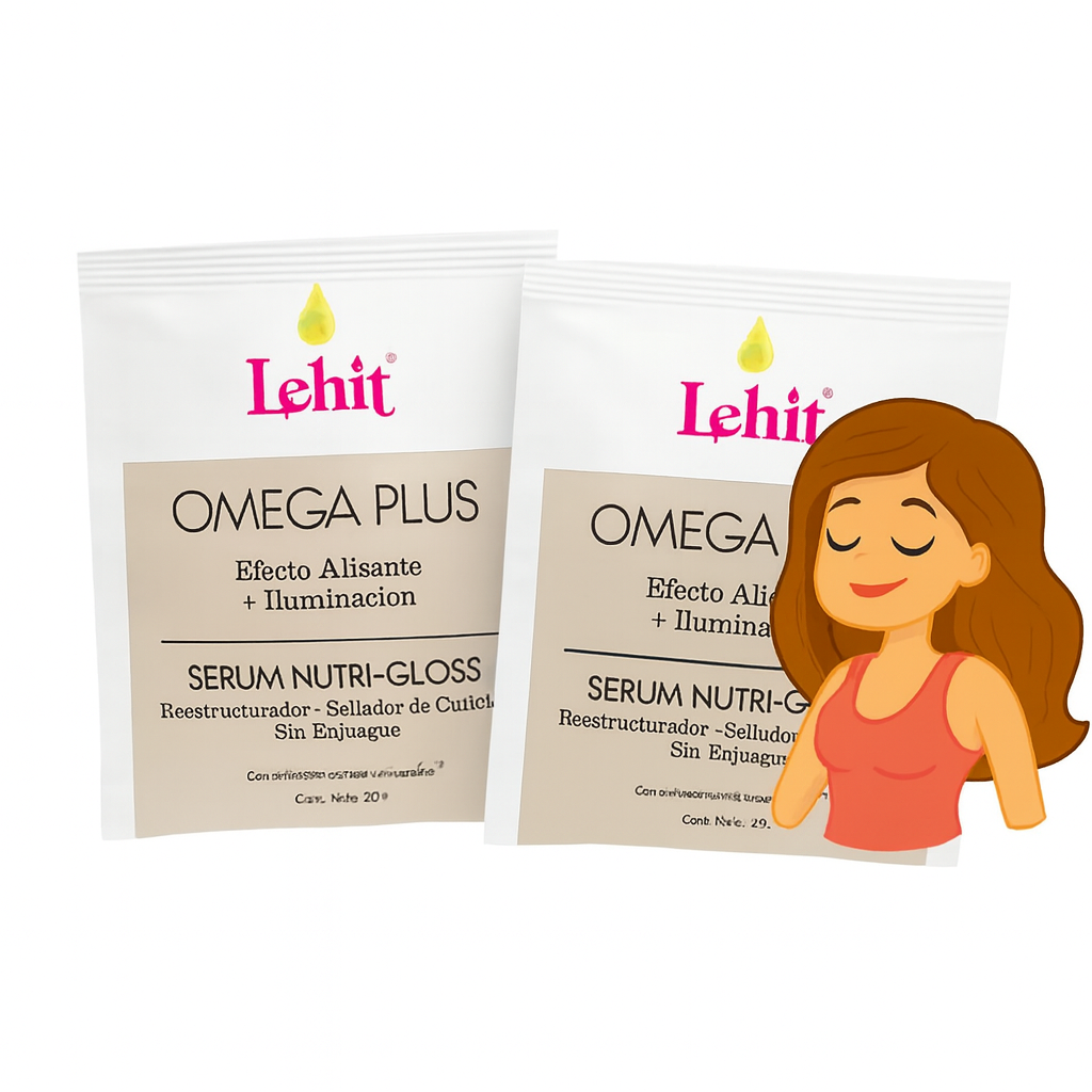 Tratamiento Gloss Omega Plus Lehit X30Gr