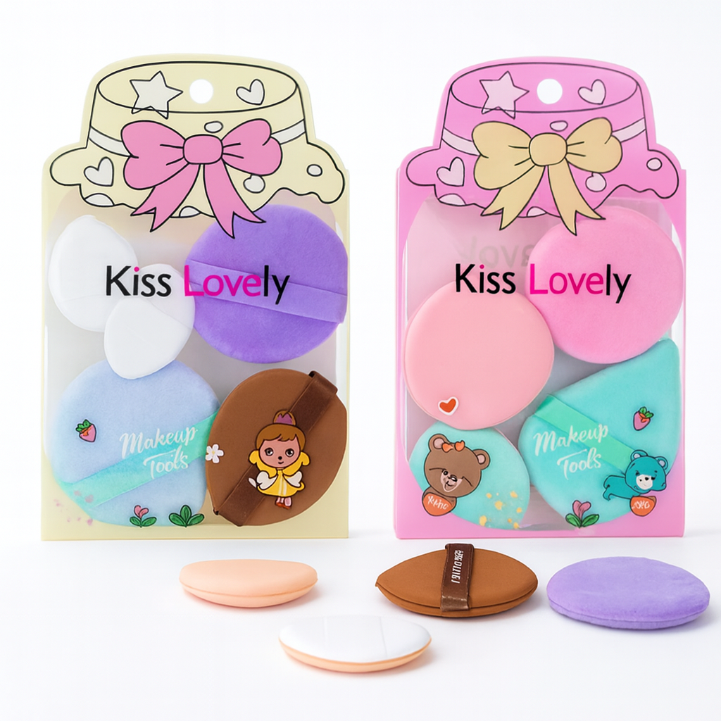 Set de Esponjas Borlas x5