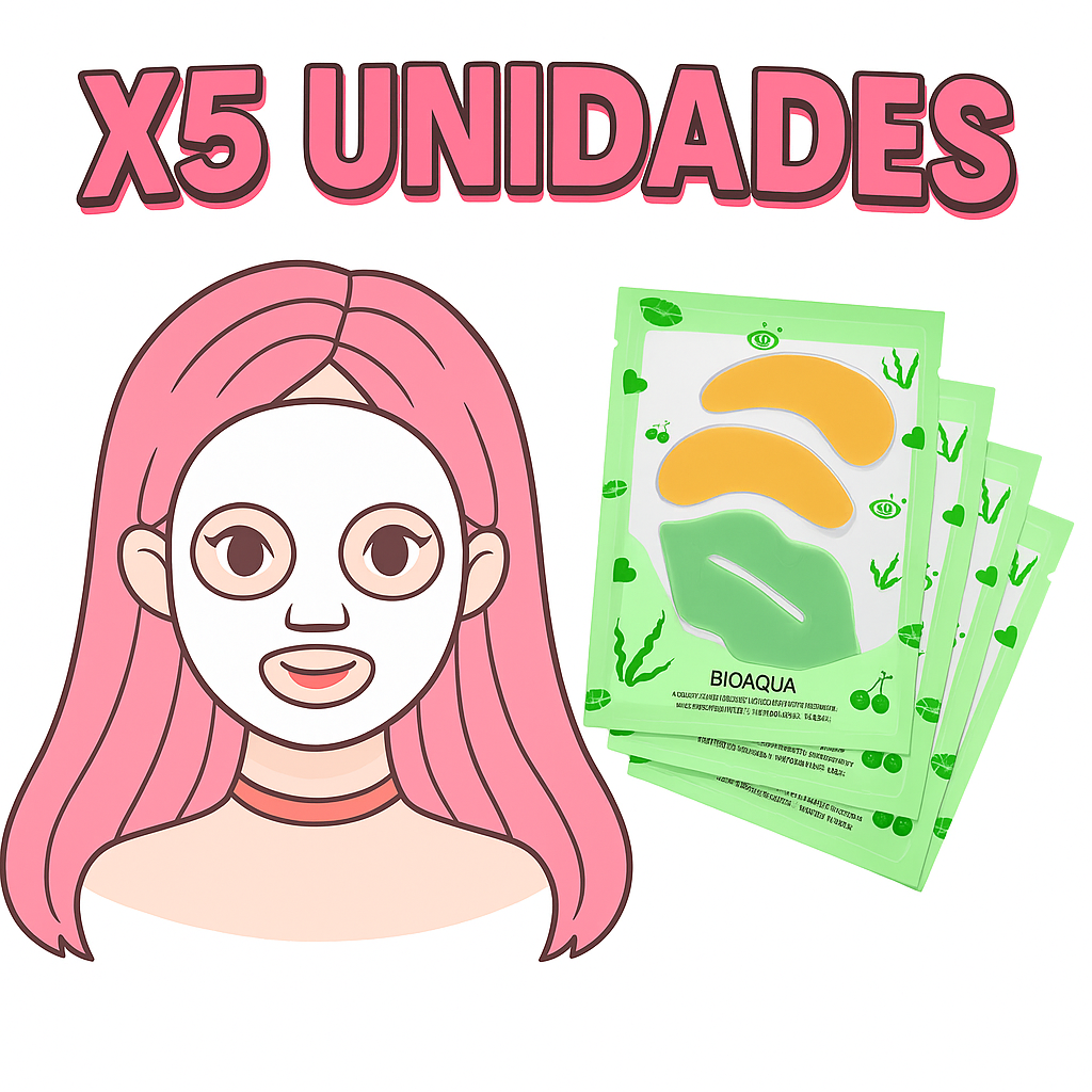 Súper Combo Bioaqua Mascarilla 2 en 1 X2Unidades