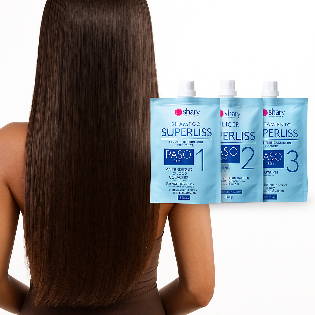 Aminoacido Super Liss - 3 Pasos Sin Formol Cabello Liso