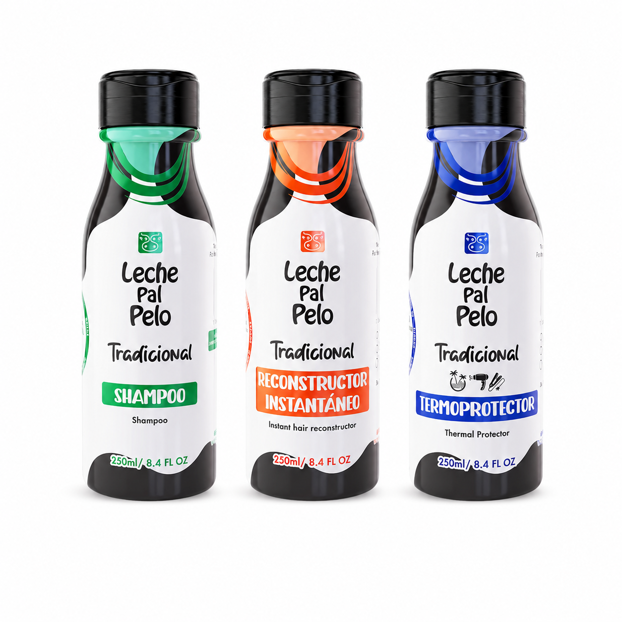 Mini Kit Tradicional X250Ml - Leche Pal Pelo