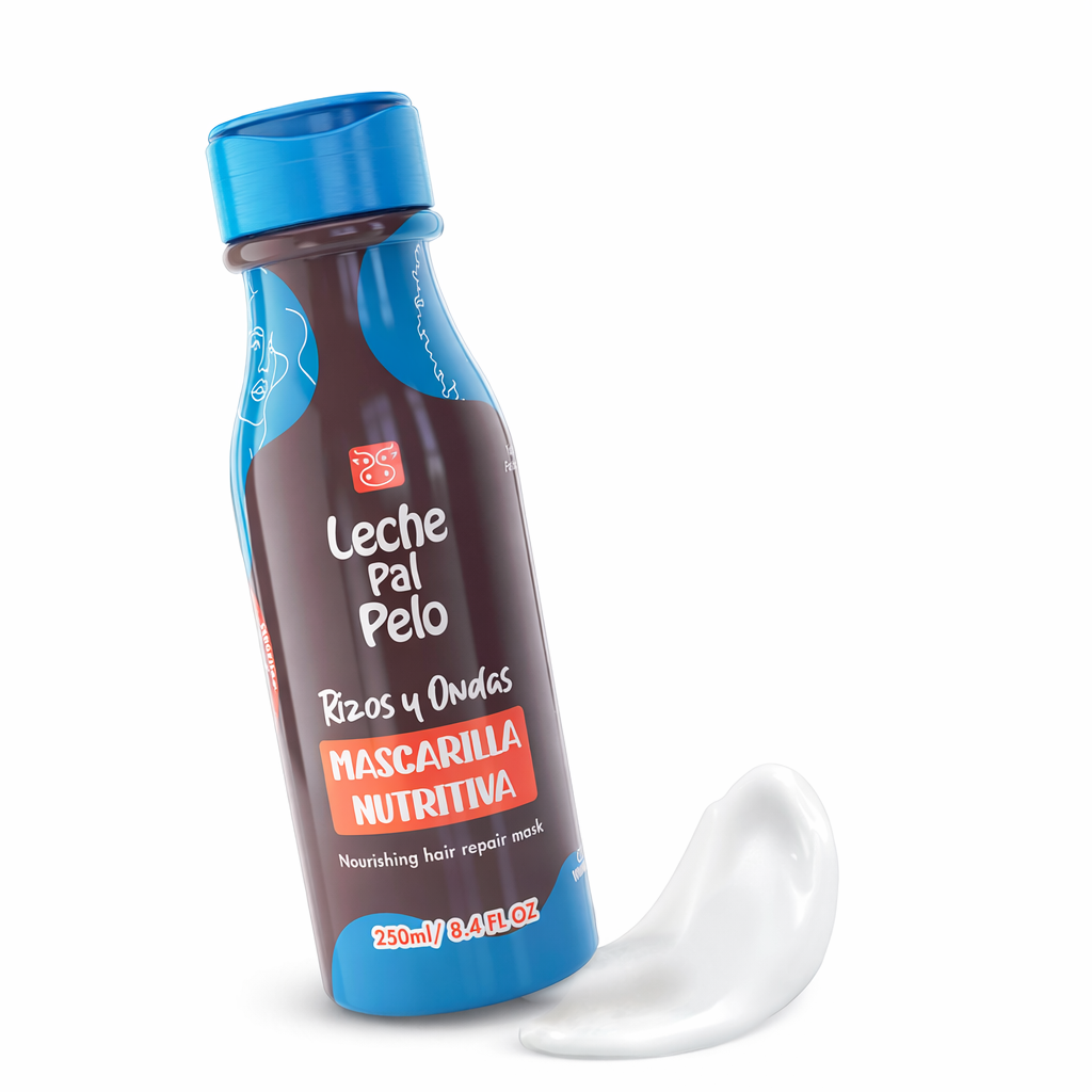 Leche Pal Pelo Rizos y Ondas Mascarilla Nutritiva X 250Ml