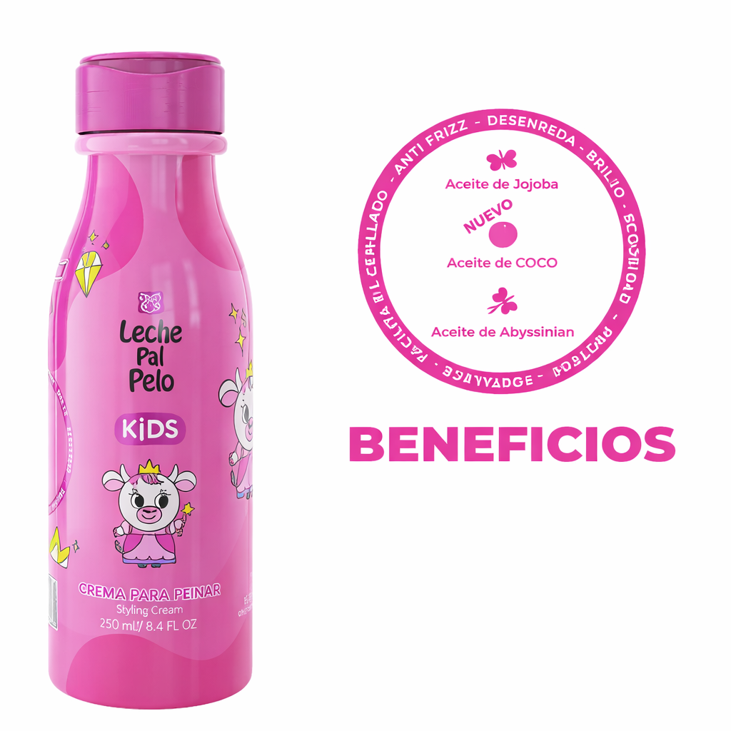 Leche Pal Pelo Kids Crema para Peinar X250Ml