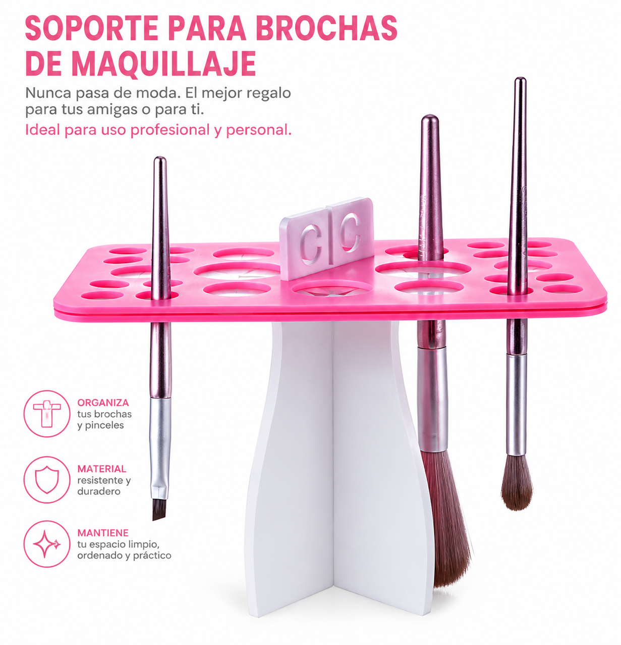 Exhibidor De Brochas - Miis Cosmetics