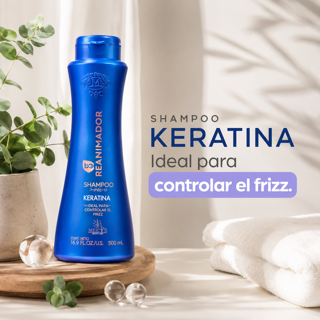 Shampoo Reanimador Keratina Meicy's
