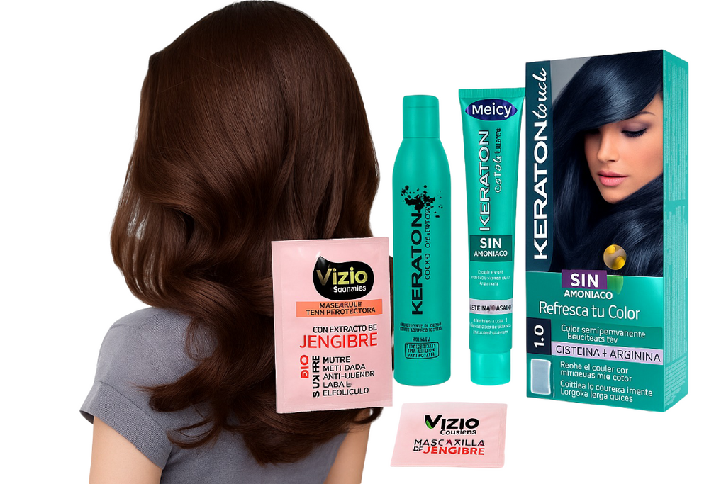 Keraton Touch Sin Amoniaco 4-0 Castaño Medio Natural