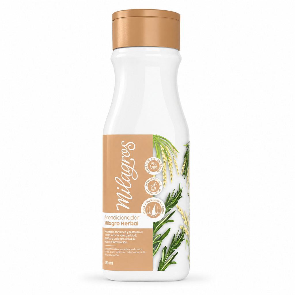 Acondicionador Milagros Herbal X450ML