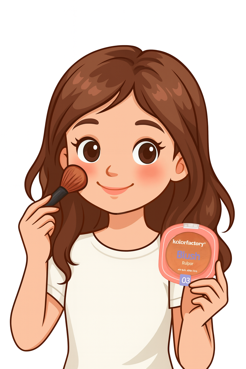 Kolor Factory Rubor Compacto Kf #03