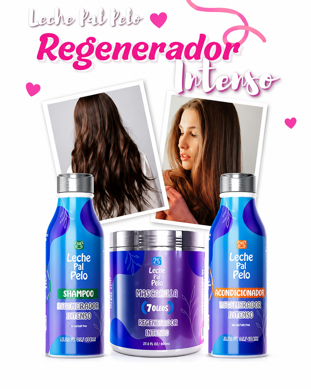 Kit Regenerador Intenso - Leche Pal Pelo