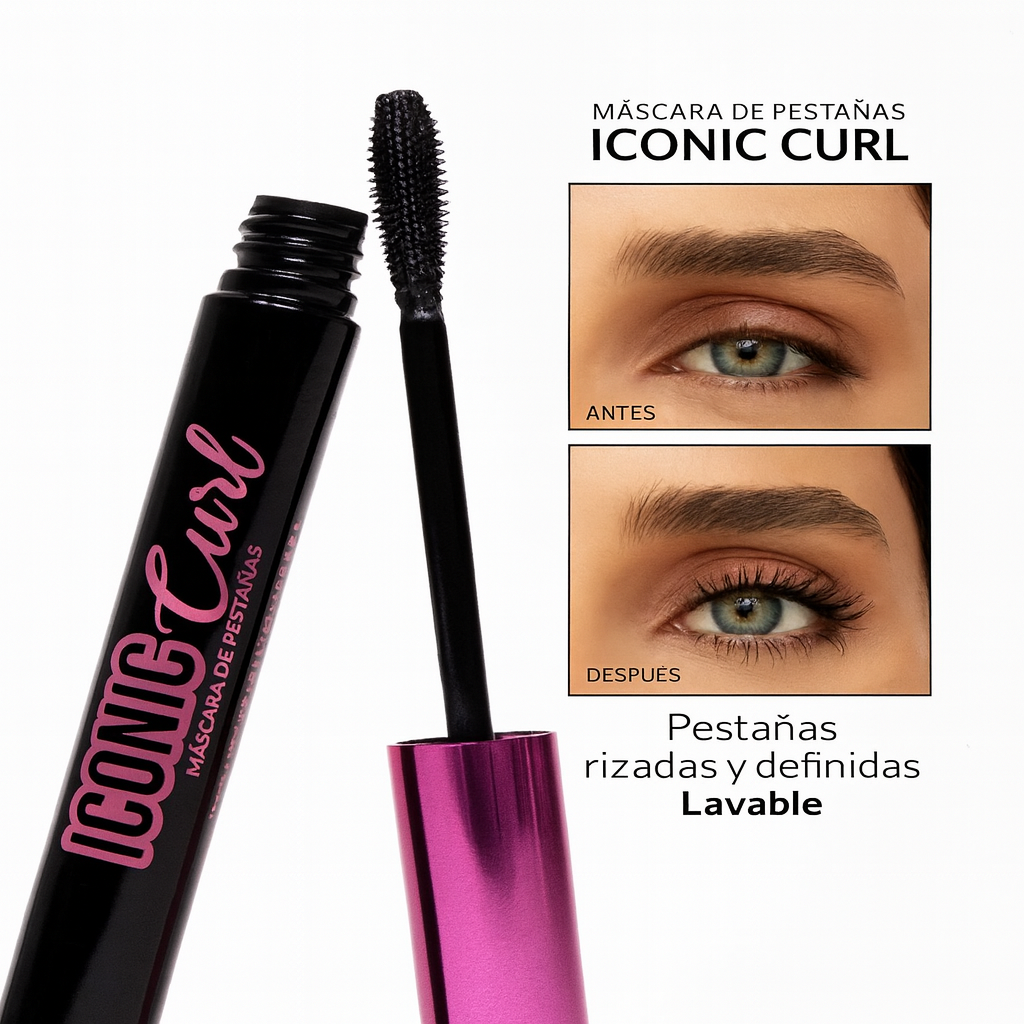 Máscara De Pestañas Samy Iconic Curl