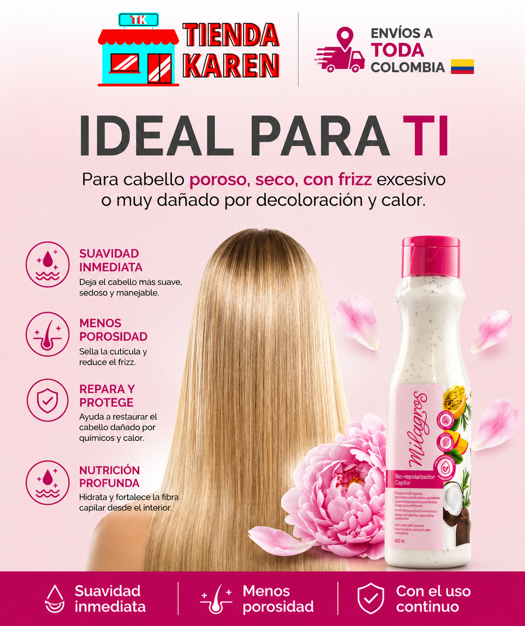 Tratamiento Bio Repolarizador Capilar - Milagros