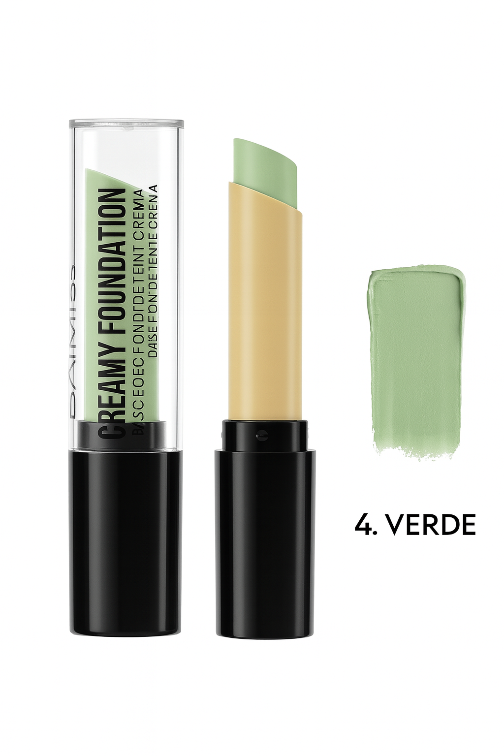 Base Correctora En Barra Samy - 04 Verde