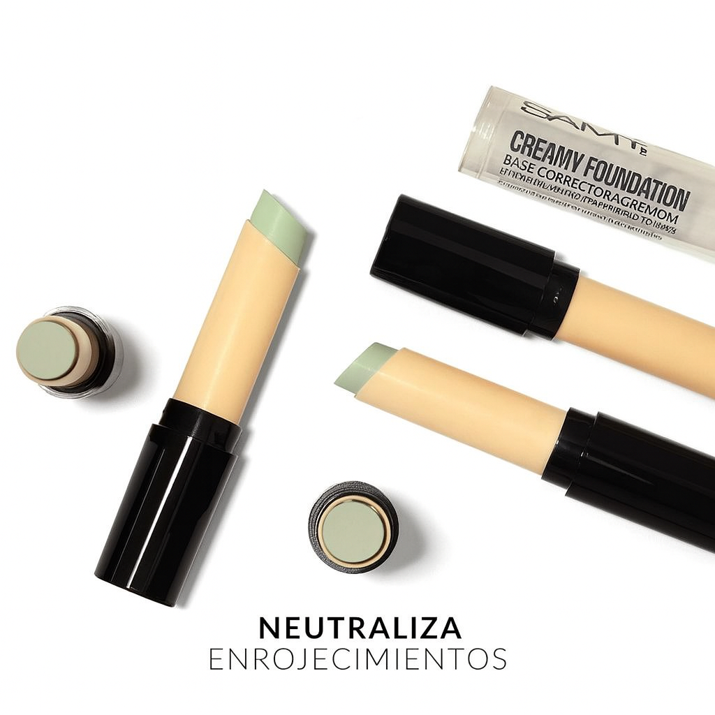 Base Correctora En Barra Samy - 04 Verde