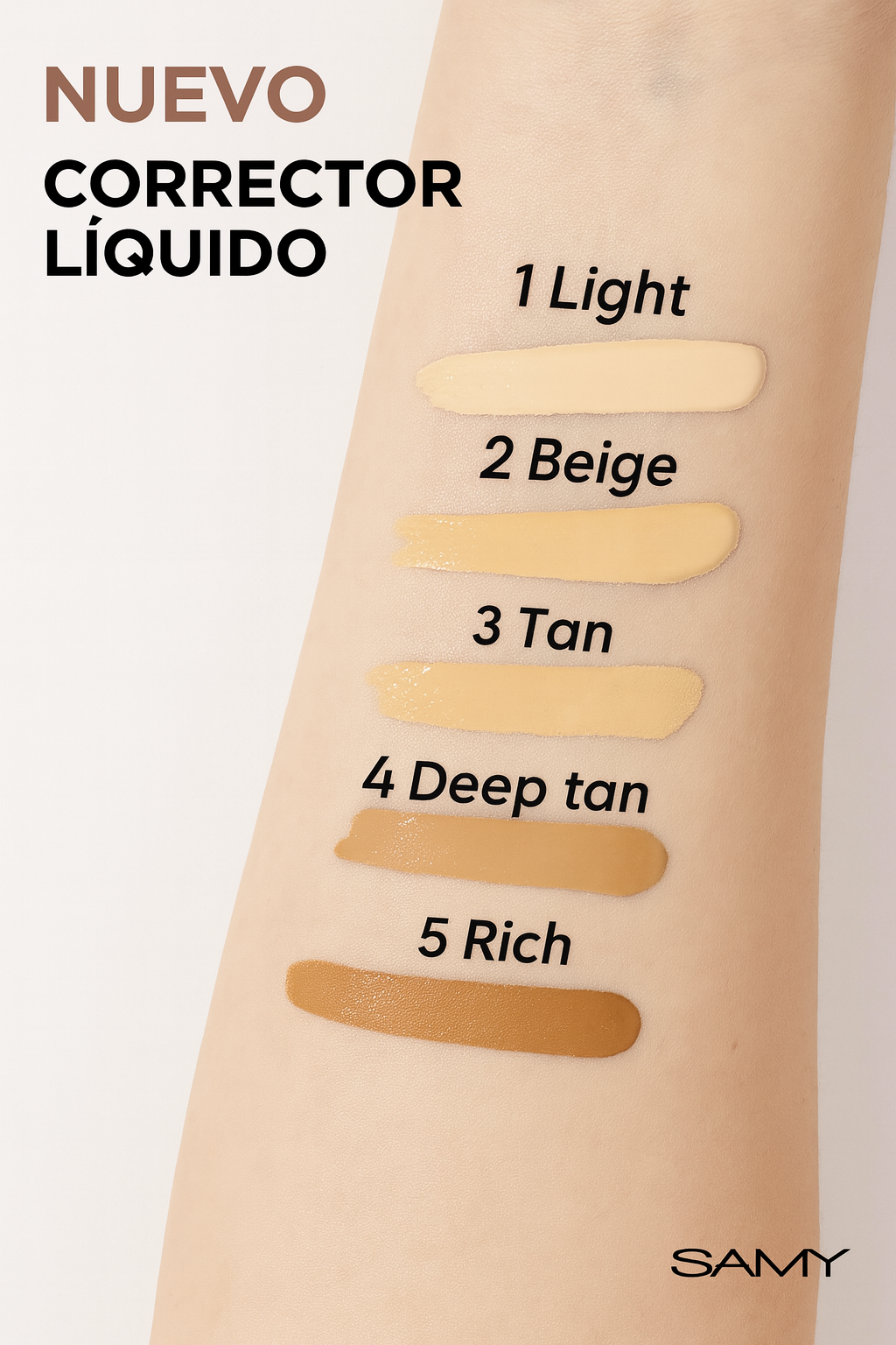 Corrector Líquido Samy - 06