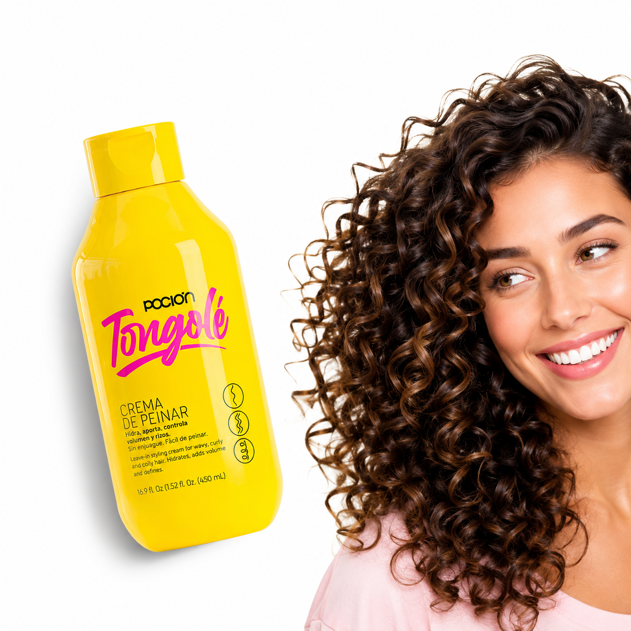 Crema para peinar para rizos Tongolé La Poción X450ml