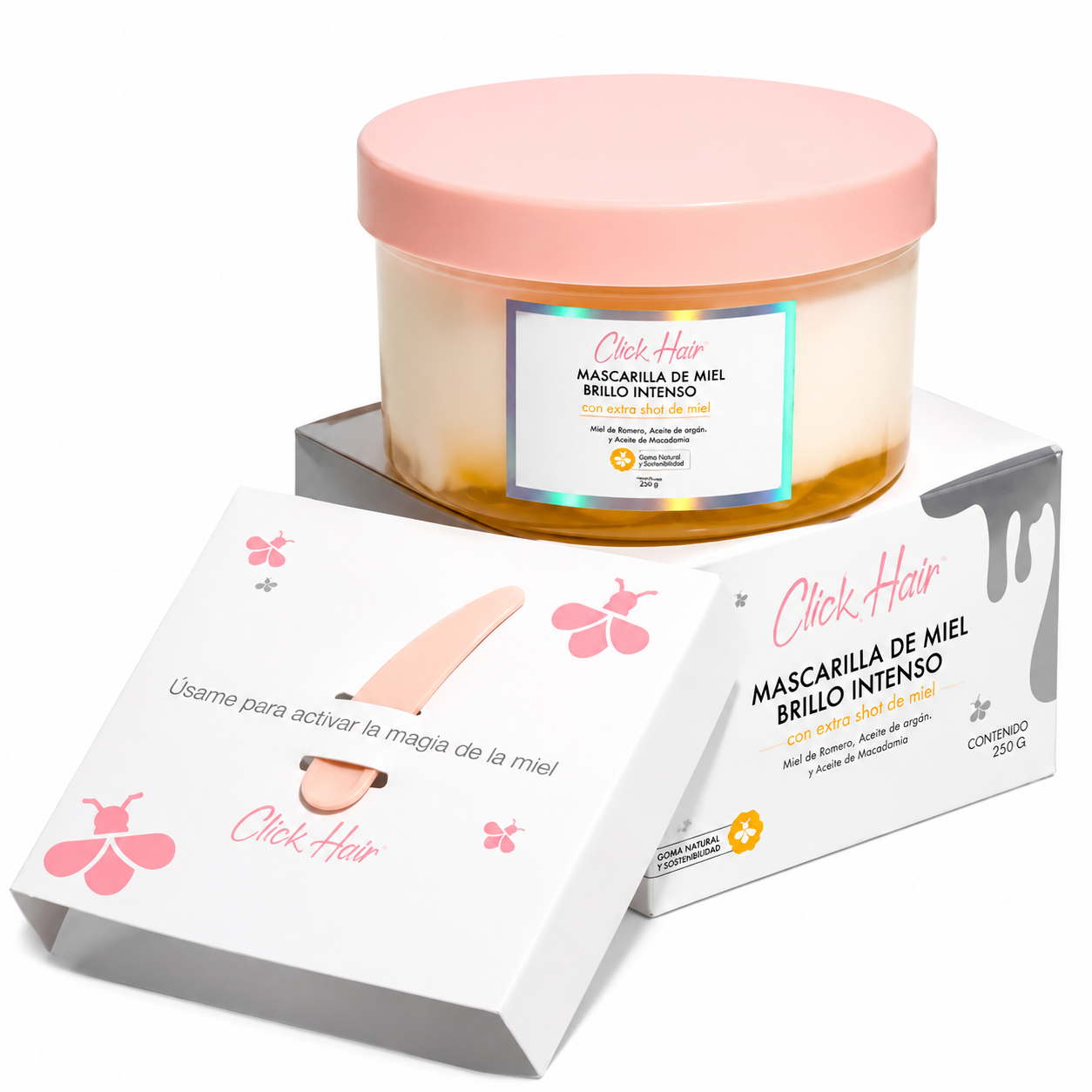 Mascarilla De Miel Brillo Intenso Clik Hair