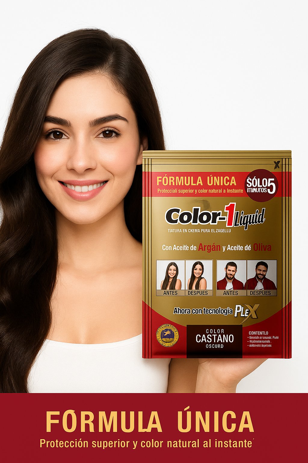 Color 1 - Cataño Oscuro X 15Ml