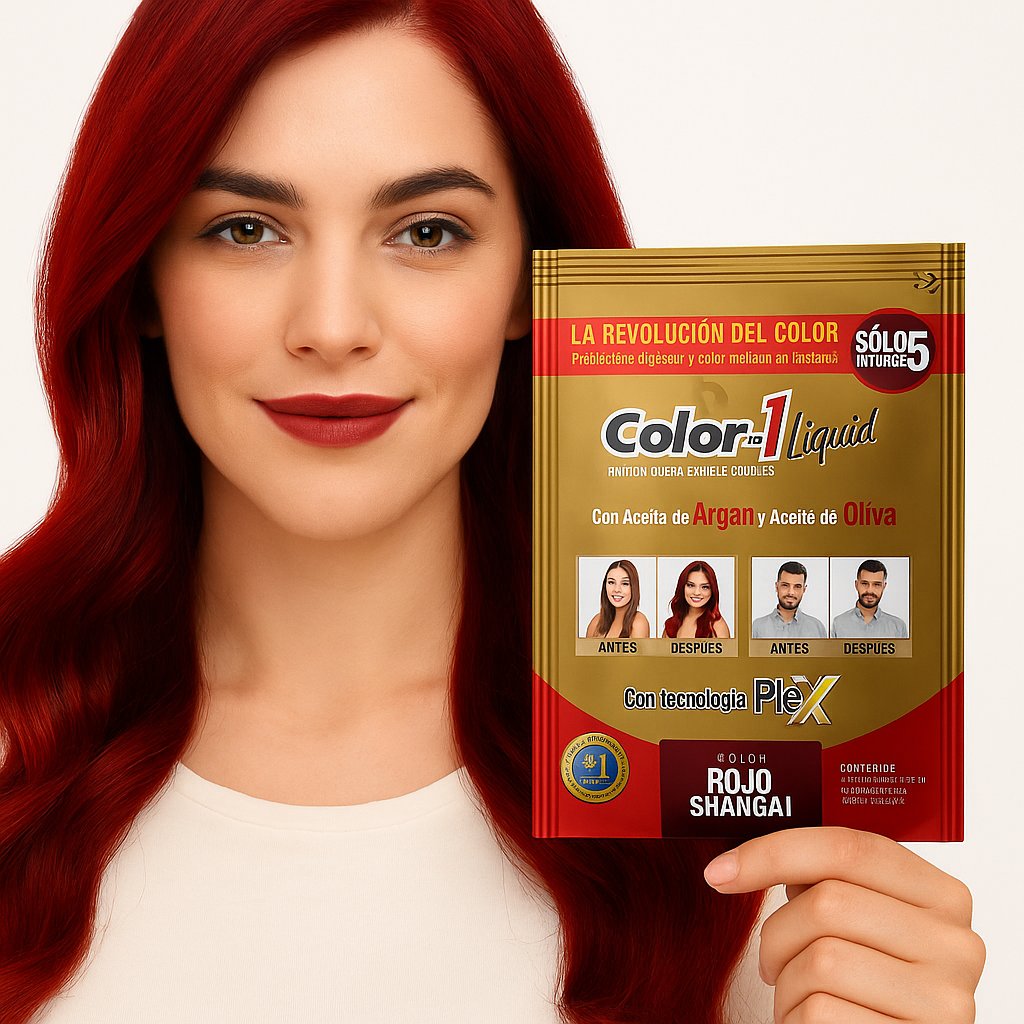 Color 1 - Rojo shangai X 15Ml