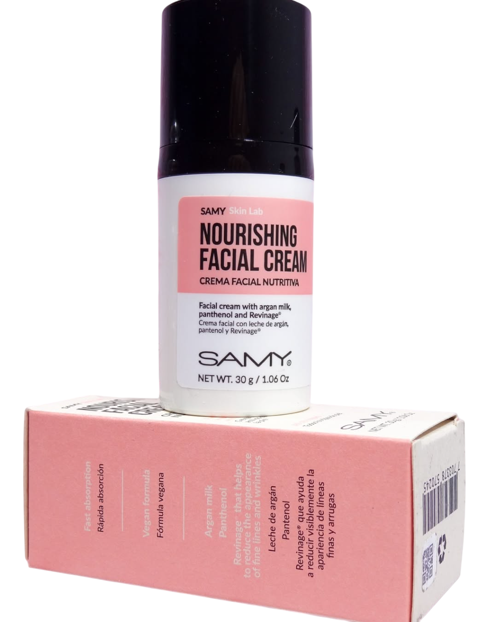 Crema Facial Nutritiva Samy Skin Lab X30g