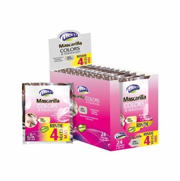 Gris Plata - Meicy’s Mascarilla Colors & Hidratación